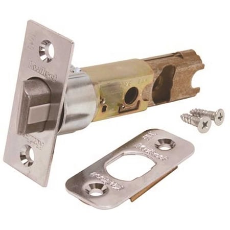 Kwikset Universal 6 Way Satin Chrome Adjustable Spring Latch Polished Chrome 19843 6WAL PL C